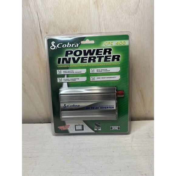 COBRA CPI 400, 400 WATT POWER INVERTER, NEW/SEALED - Picture 1 of 2